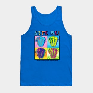 Bite Me Trilobite Pop Art Tank Top